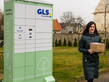 umístění balíkomatů GLS ParcelBox