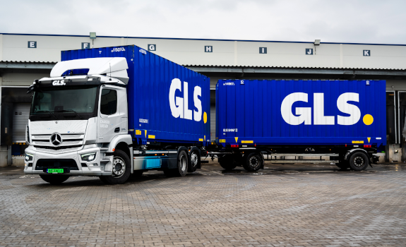 Elektryczna ciężarówka gotowa do drogi