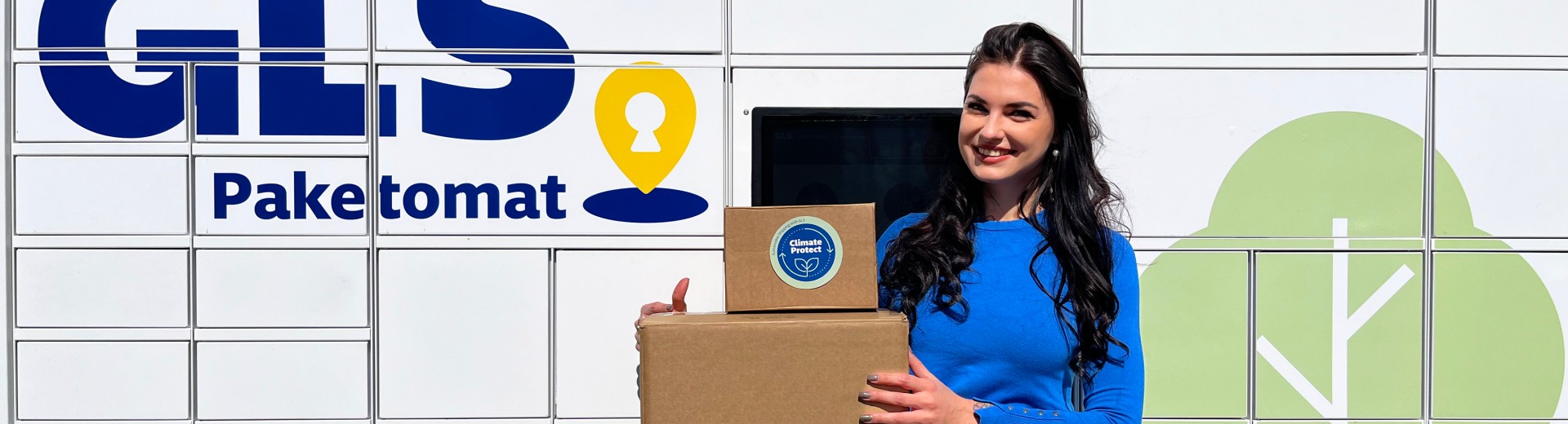 Sustainable GLS Parcel locker in Slovenia