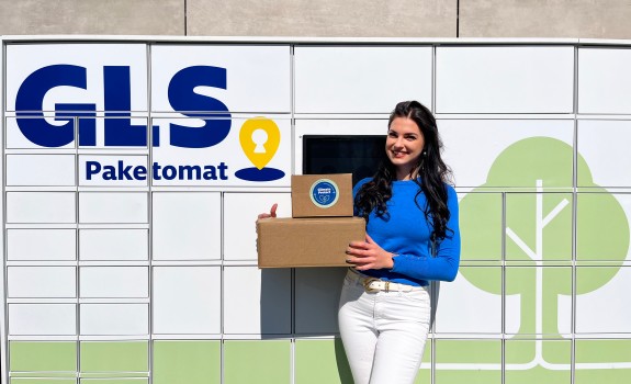 Sustainable GLS Parcel locker in Slovenia